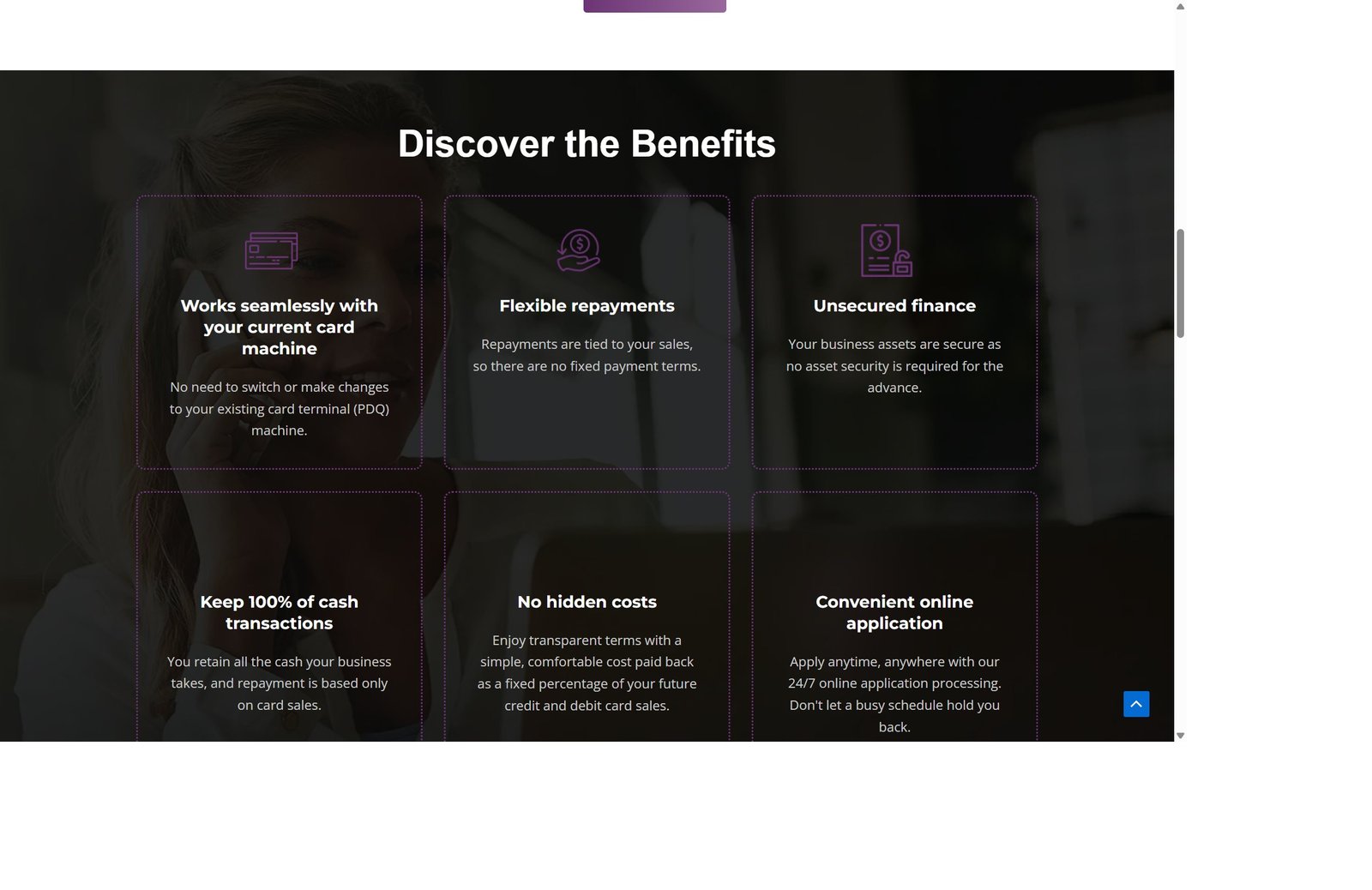 Merchant Funding Advance benefits